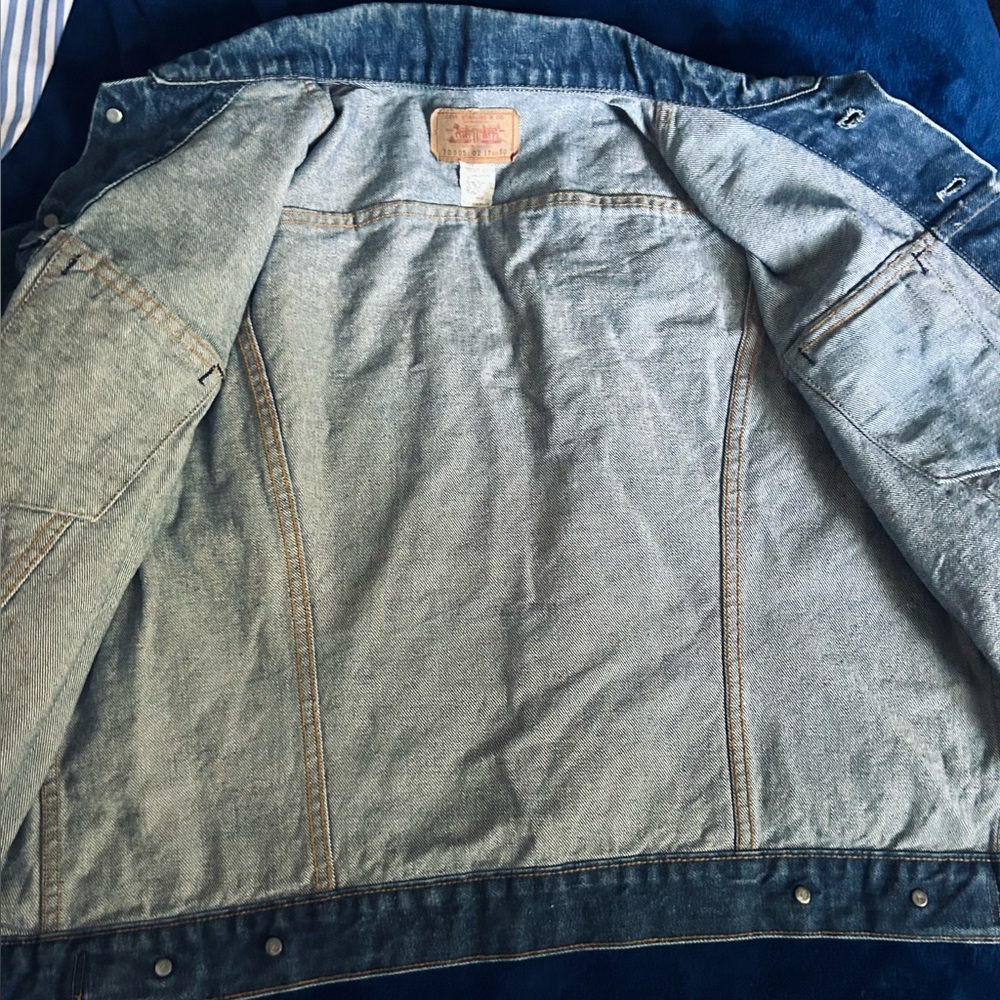 1970’s Levi’s Denim Jacket sz. 50 - Picture 2 of 14